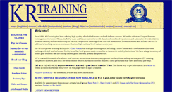 Desktop Screenshot of krtraining.com